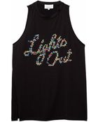 3.1 Phillip Lim Lights Out Tank - Lyst
