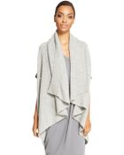 DKNY Sequin Open Front Cardigan - Lyst