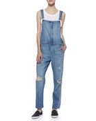 Current/Elliott Ranch Hand Wanderer Destroy Overalls - Lyst