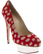 Charlotte Olympia Dolly Pump - Lyst