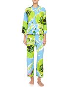 Natori Lana Floral-Print Pajama Set - Lyst