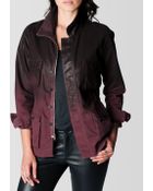 True Religion Isabelle Utility Coated Womens Jacket - Lyst