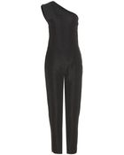 Stella McCartney Ariel Snake-Jacquard Jumpsuit - Lyst
