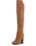 Pour La Victoire Talia Suede Over-The-Knee Boot - Lyst