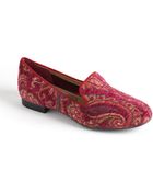 Isaac Mizrahi New York Zarek Smoking Flats - Lyst
