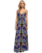 Mara Hoffman Cross Over Slip Gown - Lyst