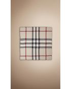 Burberry Check Wool Scarf - Lyst