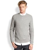 Theory Cashmere Crewneck Sweater - Lyst