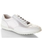 Versace White Paneled Sneakers - Lyst