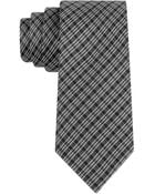 Calvin Klein Plaid Silk Tie - Lyst