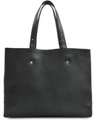 Maison Martin Margiela Horizontal Leather Tote - Lyst