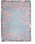 Tory Burch Botanical Garden Logo Scarf - Lyst