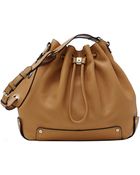 Vince Camuto Jill Leather Drawstring Bag - Lyst