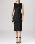 Reiss Dress - Delphine Textured Shift - Lyst