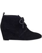 Nine West Illusion Wedge Booties - Lyst