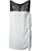 Roland Mouret Colour Block Dress - Lyst