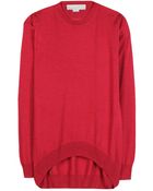 Stella McCartney Wool And Silk-Blend Sweater - Lyst
