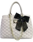 Betsey Johnson Be My Sweetheart Quilted Tote Bag - Lyst