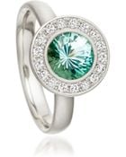 Anne Sportun Tourmaline Pave Ring - Lyst
