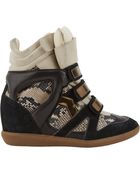 Isabel Marant Bonny Hidden Wedge Sneakers - Lyst