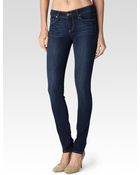 Paige Skyline Skinny - Verona - Lyst