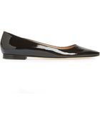 manolo blahnik black flats
