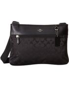 Coach Signature Nylon Spencer Crossbody - Lyst