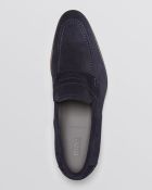 Hugo Boss Boss Bront Suede Penny Loafers - Lyst