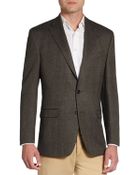 Lauren by Ralph Lauren Regular-Fit Herringbone Wool Sportcoat - Lyst