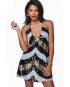 Nasty Gal Party Doll Sequin Dress - Lyst