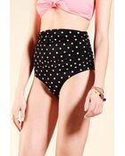 Urban Outfitters Uo High Waisted Bikini Bottom - Lyst