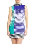 Missoni Printed Color Block Dress - Lyst