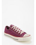 Converse Chuck Taylor All Star Washed Lowtop Sneaker - Lyst