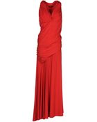 Donna Karan New York Long Dress - Lyst