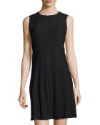 Philosophy di Alberta Ferretti Chiffon Panel Fit-And-Flare Dress - Lyst