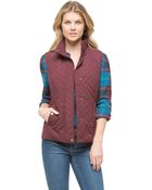 G.H. Bass & Co. Quilted Vest - Lyst