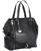 DKNY North South Tote with Zipper Details - Lyst