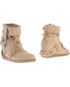 High Ankle Boots - Lyst