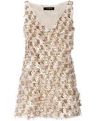 Thakoon Metallic Fil Coupã© Dress - Lyst