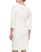 J. Mendel Jersey Draped-Skirt Dress - Lyst