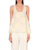 Chloé Polka-Dot Top - Lyst