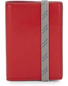 Jack Spade Vertical Strap Bi-Fold Leather Wallet - Lyst