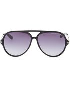 Marc By Marc Jacobs Plastic Aviator Sunglasses - Lyst