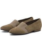 G.h. Bass & Co. Giovanna Suede Flat - Lyst
