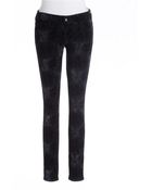 Guess Kate Damask Skinny Pants - Lyst