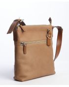 Ferragamo Bamboo Leather Messenger Bag - Lyst