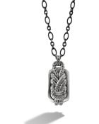 John Hardy Marine Knot Dog Tag Pendant On Chain Necklace - Lyst