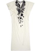 Oscar de la Renta Embroidered Lace Evening Gown - Lyst