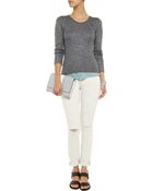 Theyskens' Theory Jacquard Sweater - Lyst