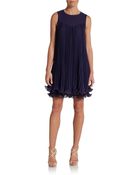 Erin by Erin Fetherston Aster Pleated Dress - Lyst